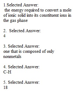 Home Work (Chapter 8)